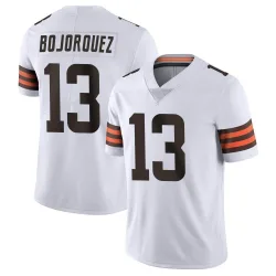 Cleveland Browns Men's Limited White Vapor Untouchable Jersey (13 Corey Bojorquez)