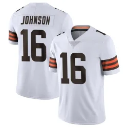 Cleveland Browns Men's Limited White Vapor Untouchable Jersey (16 Diontae Johnson)