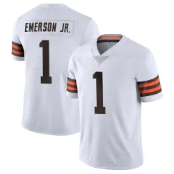 Cleveland Browns Men's Limited White Vapor Untouchable Jersey (1 Martin Emerson Jr.)