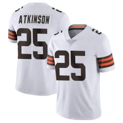 Cleveland Browns Men's Limited White Vapor Untouchable Jersey (25 George Atkinson)