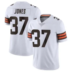 Cleveland Browns Men's Limited White Vapor Untouchable Jersey (37 Dom Jones)