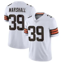 Cleveland Browns Men's Limited White Vapor Untouchable Jersey (39 Ahmani Marshall)