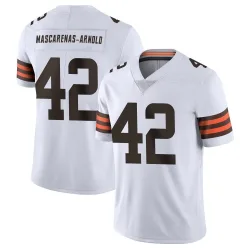 Cleveland Browns Men's Limited White Vapor Untouchable Jersey (42 Easton Mascarenas-Arnold)