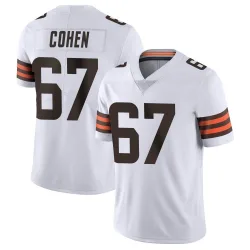 Cleveland Browns Men's Limited White Vapor Untouchable Jersey (67 Javion Cohen)