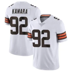 Cleveland Browns Men's Limited White Vapor Untouchable Jersey (92 Sam Kamara)