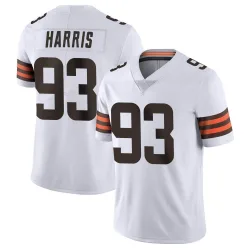 Cleveland Browns Men's Limited White Vapor Untouchable Jersey (93 Shelby Harris)