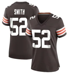 Cleveland Browns Women's Game Brown Team Color Jersey (52 Elerson G. Smith)