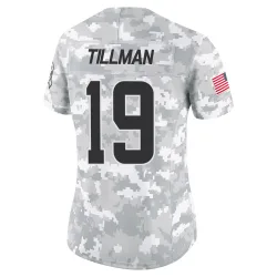 Cleveland Browns Women's Limited Arctic Camo 2024 Salute to Service Jersey (19 Cedric Tillman)