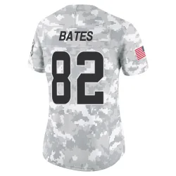 Cleveland Browns Women's Limited Arctic Camo 2024 Salute to Service Jersey (82 Brenden Bates)