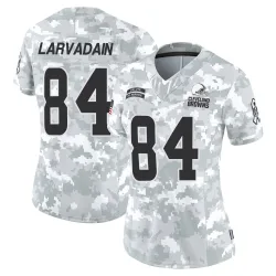 Cleveland Browns Women's Limited Arctic Camo 2024 Salute to Service Jersey (84 Gage Larvadain)