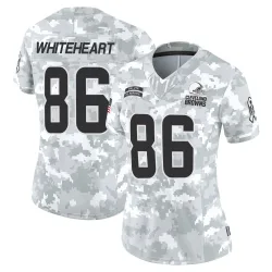 Cleveland Browns Women's Limited Arctic Camo 2024 Salute to Service Jersey (86 Blake Whiteheart)