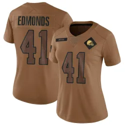 Cleveland Browns Women's Limited Brown 2023 Salute To Service Jersey (41 Chris Edmonds)