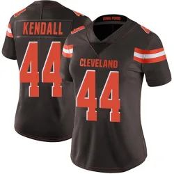 Cleveland Browns Women's Limited Brown Team Color Vapor Untouchable Jersey (44 Anthony Kendall)