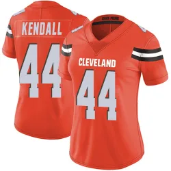 Cleveland Browns Women's Limited Orange Alternate Vapor Untouchable Jersey (44 Anthony Kendall)