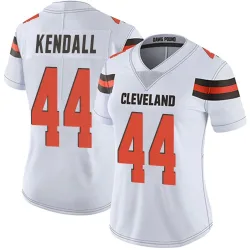 Cleveland Browns Women's Limited White Vapor Untouchable Jersey (44 Anthony Kendall)