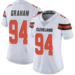 Cleveland Browns Women's Limited White Vapor Untouchable Jersey (94 Mason Graham)