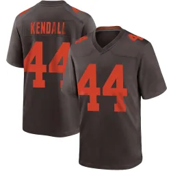 Cleveland Browns Youth Game Brown Alternate Jersey (44 Anthony Kendall)
