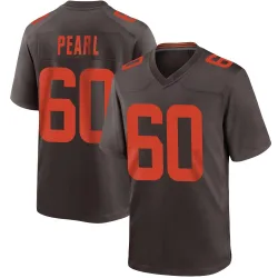 Cleveland Browns Youth Game Brown Alternate Jersey (60 Julian Pearl)