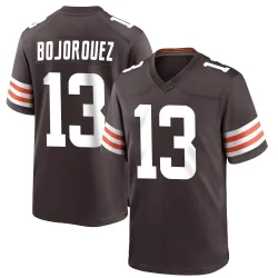 Cleveland Browns Youth Game Brown Team Color Jersey (13 Corey Bojorquez)