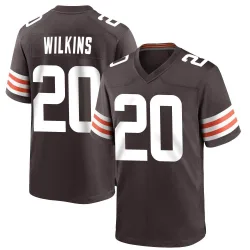 Cleveland Browns Youth Game Brown Team Color Jersey (20 Jordan Wilkins)