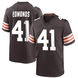 Cleveland Browns Youth Game Brown Team Color Jersey (41 Chris Edmonds)
