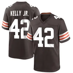 Cleveland Browns Youth Game Brown Team Color Jersey (42 John Kelly Jr.)