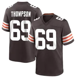 Cleveland Browns Youth Game Brown Team Color Jersey (69 Lorenzo Thompson)