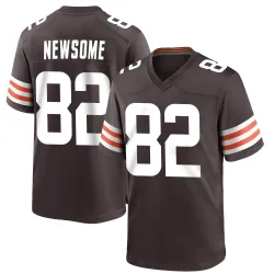 Cleveland Browns Youth Game Brown Team Color Jersey (82 Ozzie Newsome)