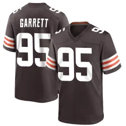 Cleveland Browns Youth Game Brown Team Color Jersey (95 Myles Garrett)