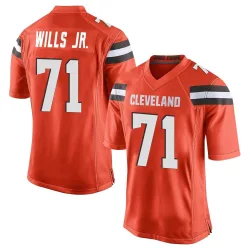 Cleveland Browns Youth Game Orange Alternate Jersey (71 Jedrick Wills Jr.)