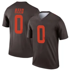 Cleveland Browns Youth Legend Brown Alternate Jersey (0 Ja'seem Reed)