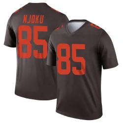 Cleveland Browns Youth Legend Brown Alternate Jersey (85 David Njoku)