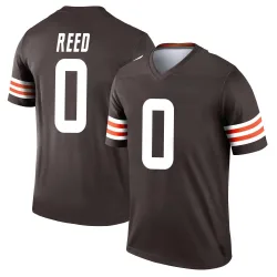 Cleveland Browns Youth Legend Brown Jersey (0 Ja'seem Reed)