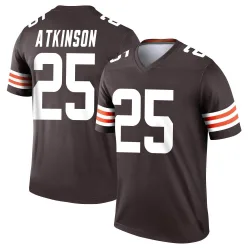 Cleveland Browns Youth Legend Brown Jersey (25 George Atkinson)