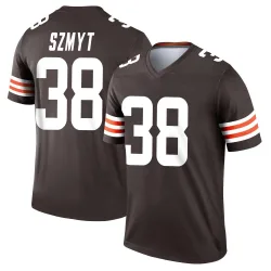 Cleveland Browns Youth Legend Brown Jersey (38 Andre Szmyt)