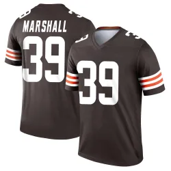 Cleveland Browns Youth Legend Brown Jersey (39 Ahmani Marshall)