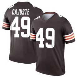 Cleveland Browns Youth Legend Brown Jersey (49 Devon Cajuste)