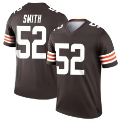 Cleveland Browns Youth Legend Brown Jersey (52 Elerson G. Smith)