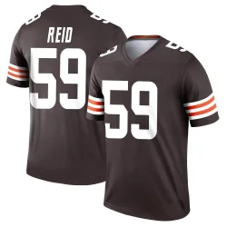 Cleveland Browns Youth Legend Brown Jersey (59 Winston Reid)