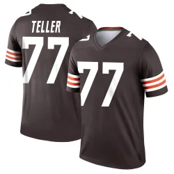 Cleveland Browns Youth Legend Brown Jersey (77 Wyatt Teller)