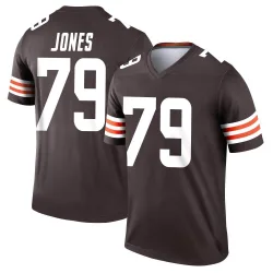 Cleveland Browns Youth Legend Brown Jersey (79 Dawand Jones)