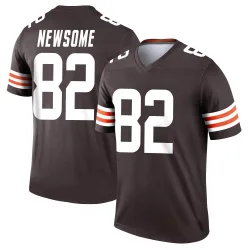 Cleveland Browns Youth Legend Brown Jersey (82 Ozzie Newsome)