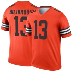 Cleveland Browns Youth Legend Orange Inverted Jersey (13 Corey Bojorquez)
