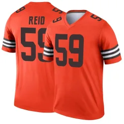 Cleveland Browns Youth Legend Orange Inverted Jersey (59 Winston Reid)