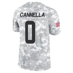 Cleveland Browns Youth Limited Arctic Camo 2024 Salute to Service Jersey (0 Sal Cannella)