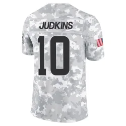 Cleveland Browns Youth Limited Arctic Camo 2024 Salute to Service Jersey (10 Quinshon Judkins)