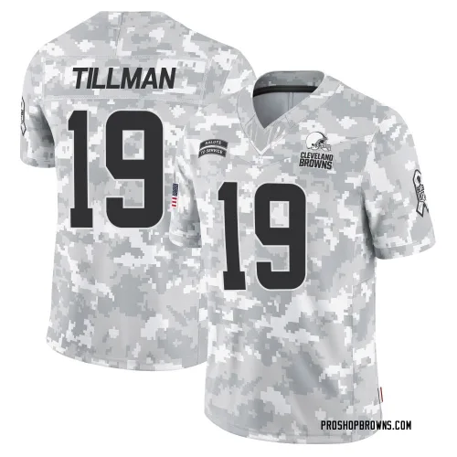 Cleveland Browns Youth Limited Arctic Camo 2024 Salute to Service Jersey (19 Cedric Tillman)