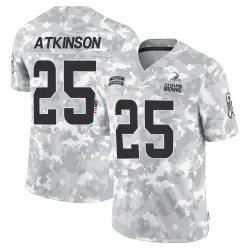 Cleveland Browns Youth Limited Arctic Camo 2024 Salute to Service Jersey (25 George Atkinson)