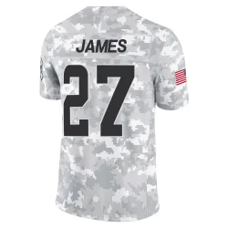 Cleveland Browns Youth Limited Arctic Camo 2024 Salute to Service Jersey (27 LaMareon James)