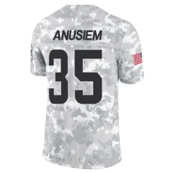 Cleveland Browns Youth Limited Arctic Camo 2024 Salute to Service Jersey (35 Chigozie Anusiem)